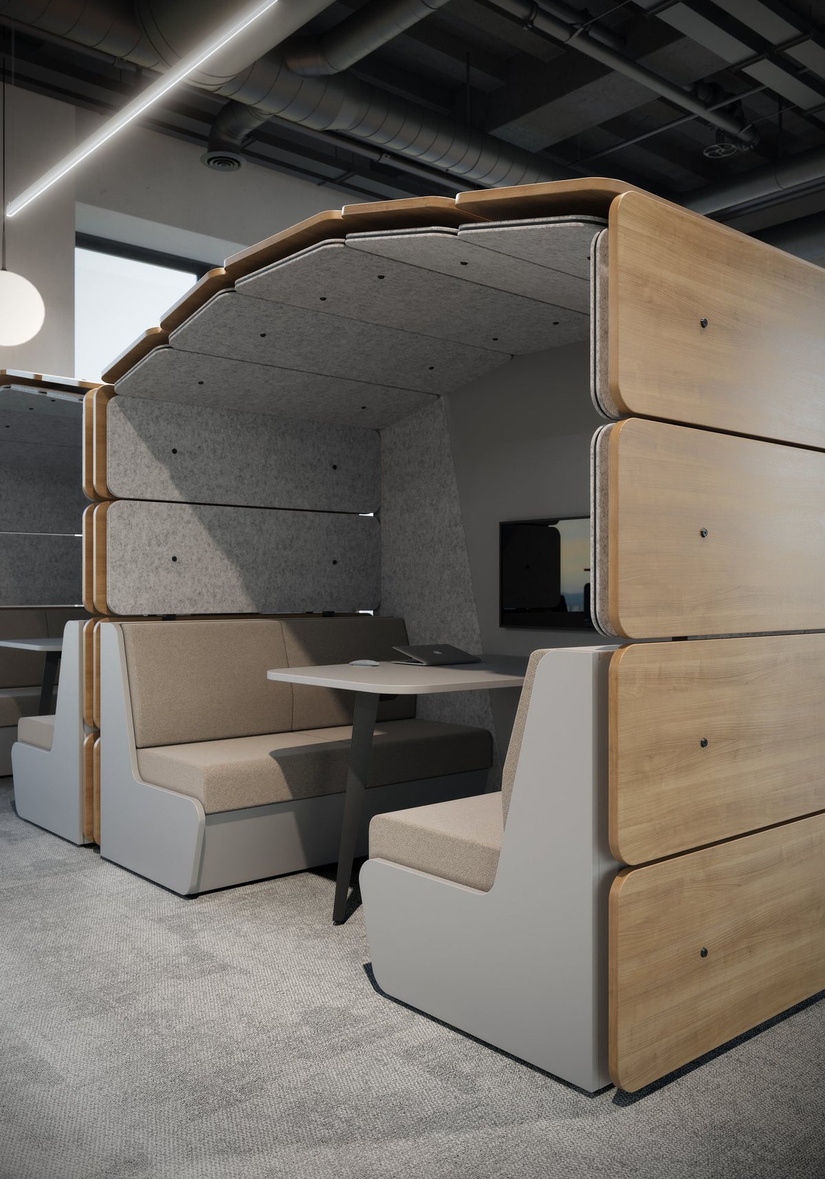 Mason Chameleon range, in an office