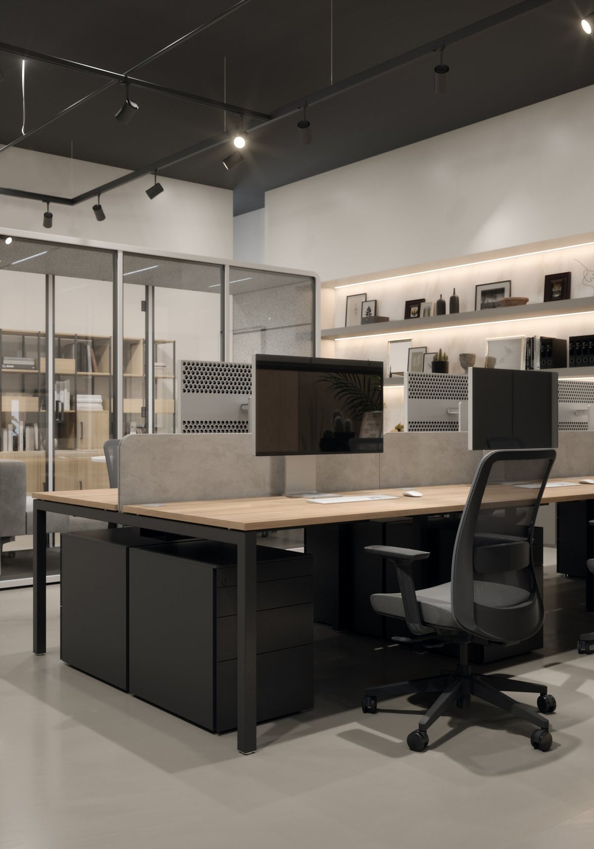 Mason ESP range, in an office