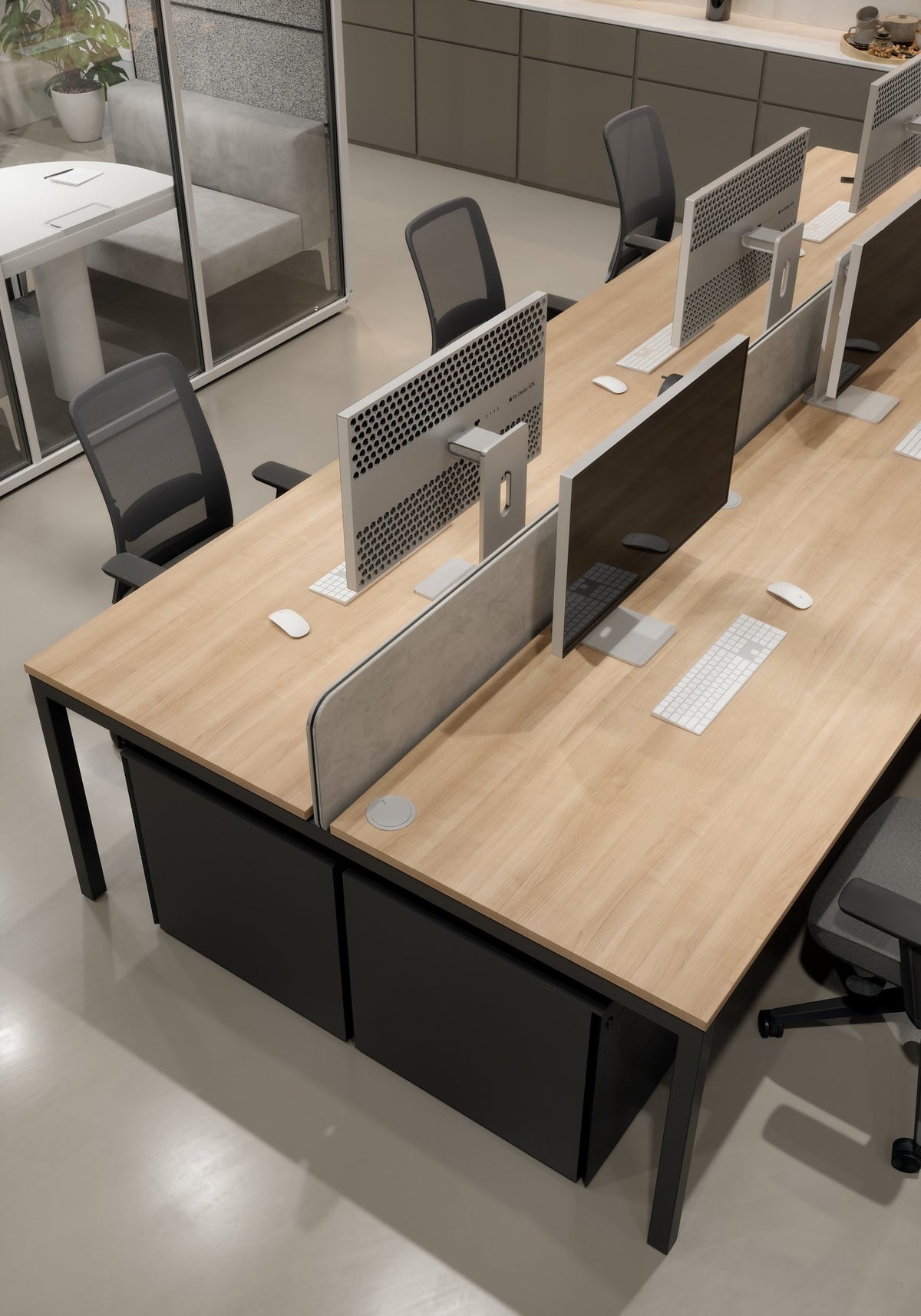 Mason ESP range, in an office