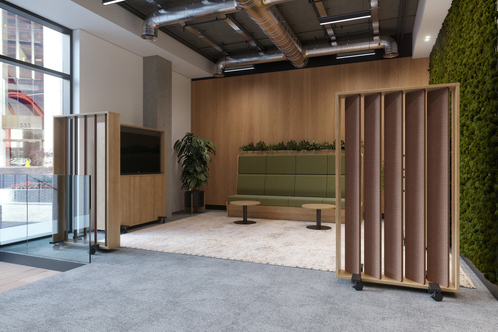 Mason Pavilion Roam range, in an office