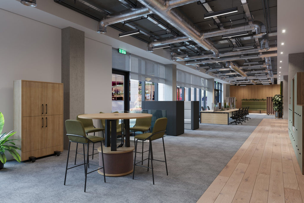 Mason Pavilion Roam range, in an office