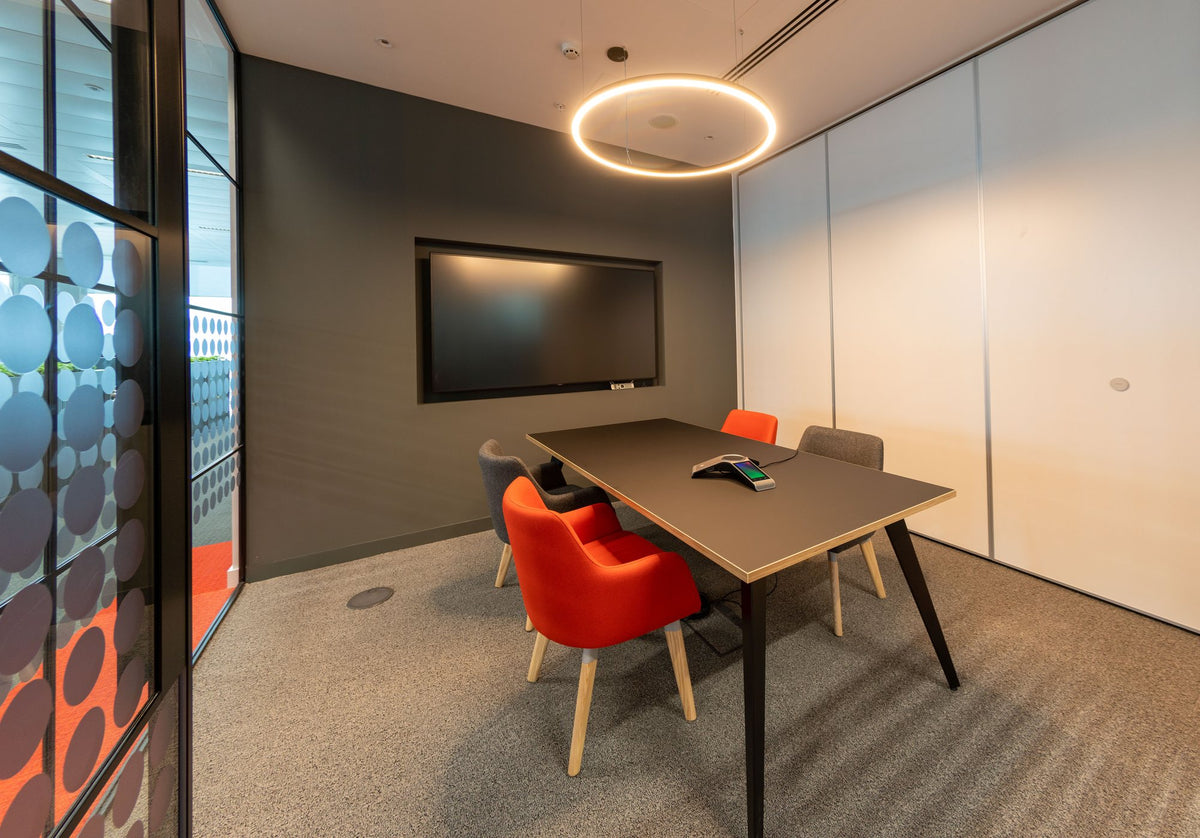 Mason Pyramid Steel range, in an office