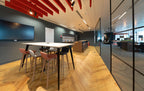 Mason Pyramid Steel range, in an office