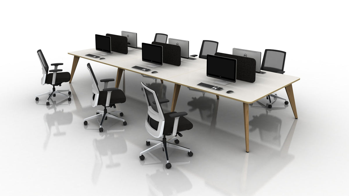 Mason Pyramid Wood range, in an office