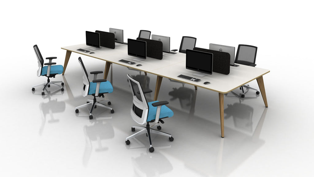 Mason Pyramid Wood range, in an office