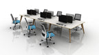 Mason Pyramid Wood range, in an office