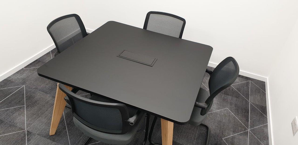 Mason Pyramid Wood range, in an office