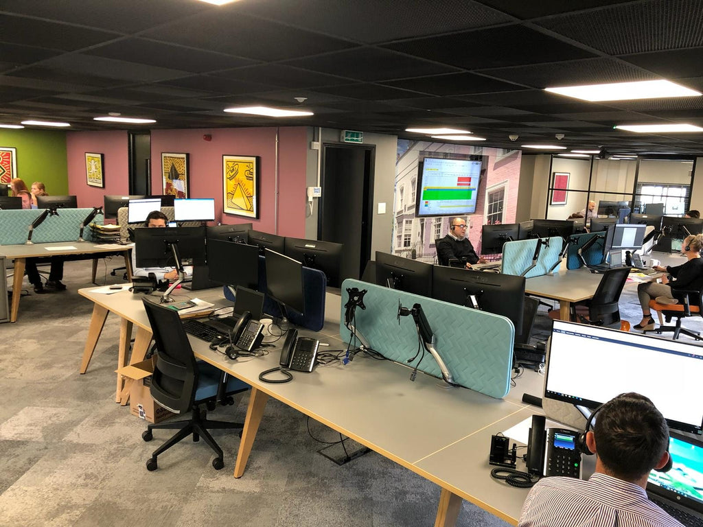 Mason Screens range, in an office