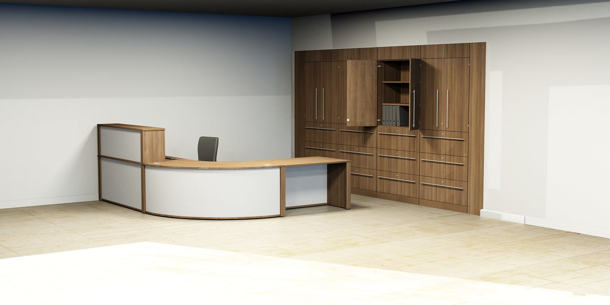 Mason Reception range, in an office