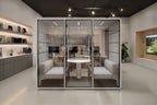 Mason Snug range, in an office