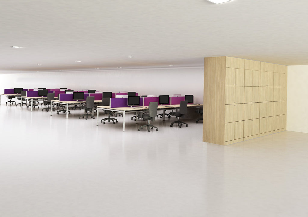 Mason Storage Wall range, in an office