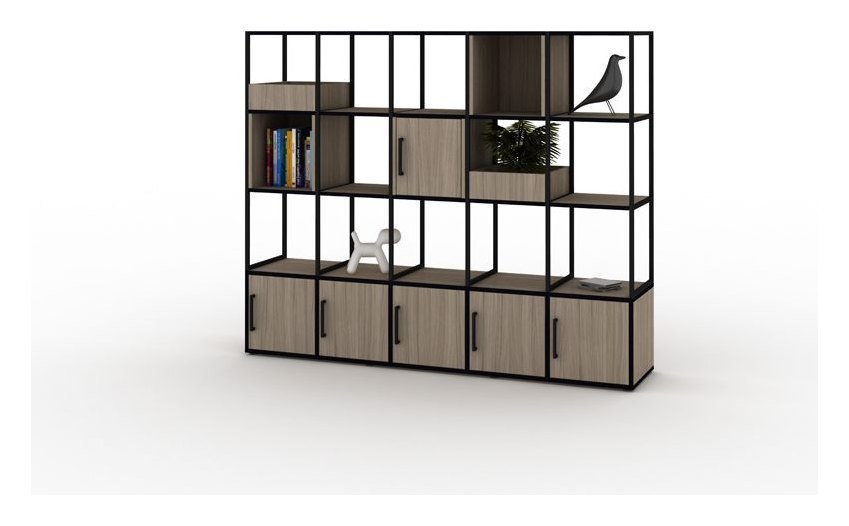 Mason Scala Shelving with Base Cupboards