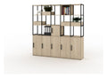 Mason Scala Wide Shelving with Push to Open Cupboards