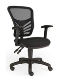 Mason Spirit Mesh Operator Chair, main frame