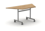 Mason Tipo Trapezoidal Flip Top Table, black frame