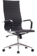 Maura High Back Leather Executive Office Chair, view 1