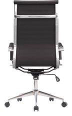Maura High Back Leather Executive Office Chair, view 4