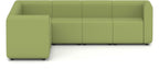 Mawsley l-shaped corner sofa, corner sofa, arms both ends, in era endurance, another view 2