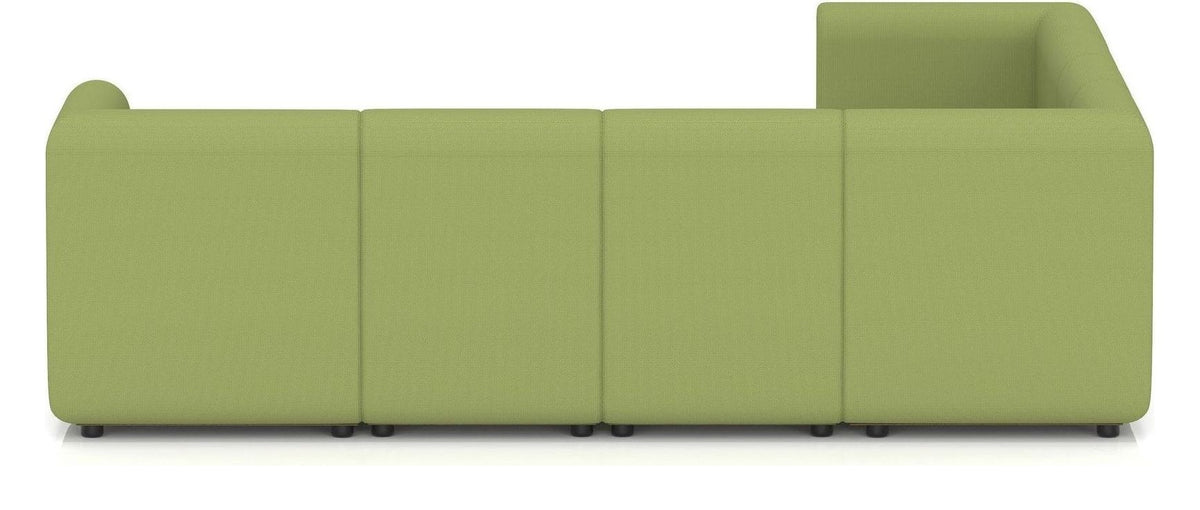 Mawsley l-shaped corner sofa, corner sofa, arms both ends, in era endurance, another view 3