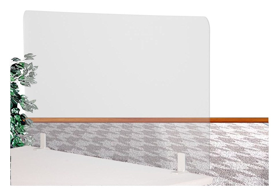 MDAS Acrylic Barrier Desk Screen