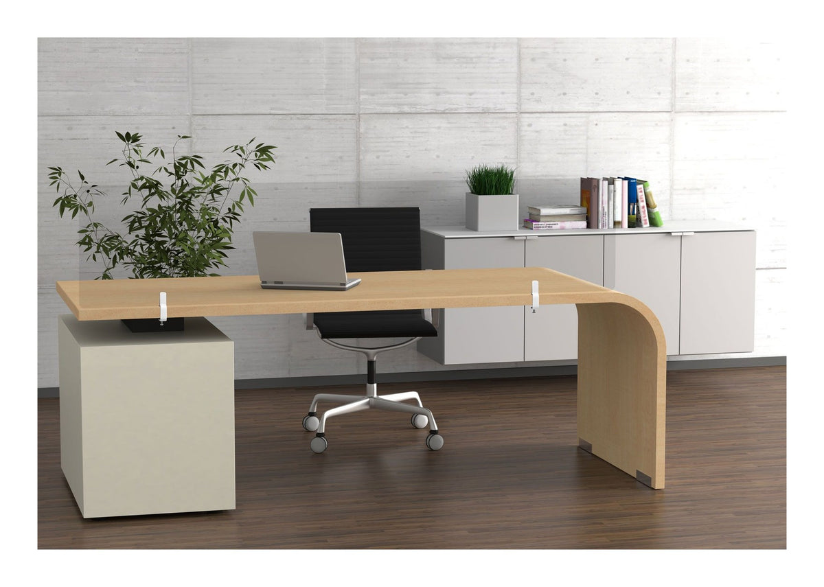 MDAS Acrylic Barrier Desk Screen, view 2