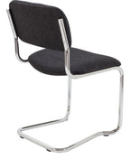 Meeting Chair with Cantilever Frame from the back at an angle