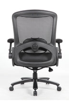 Melody Bariatric 35 Stone 24 Hour Mesh Office Chair, view 4