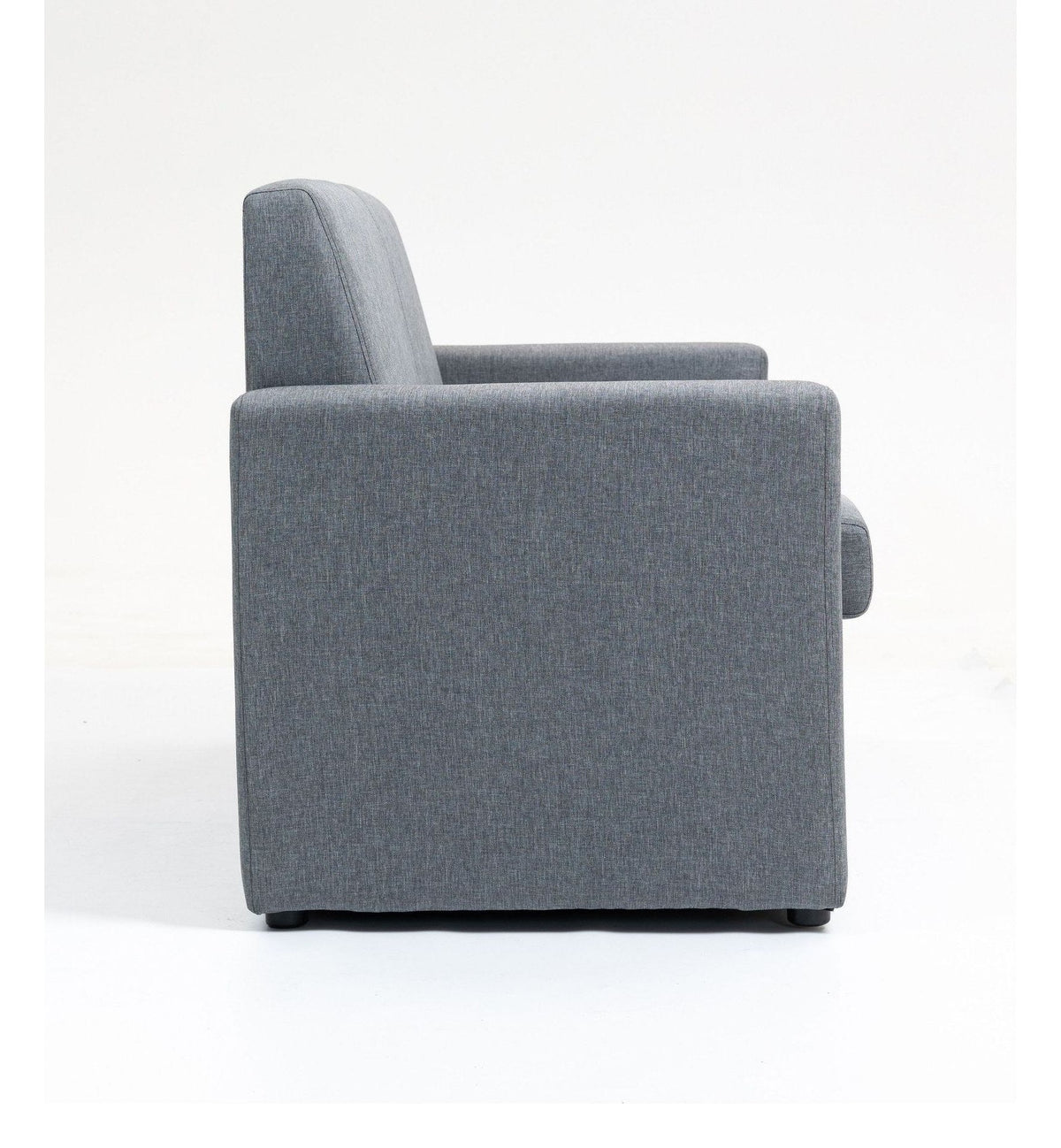Melody Fabric Sofa, smoke grey, 2 seater