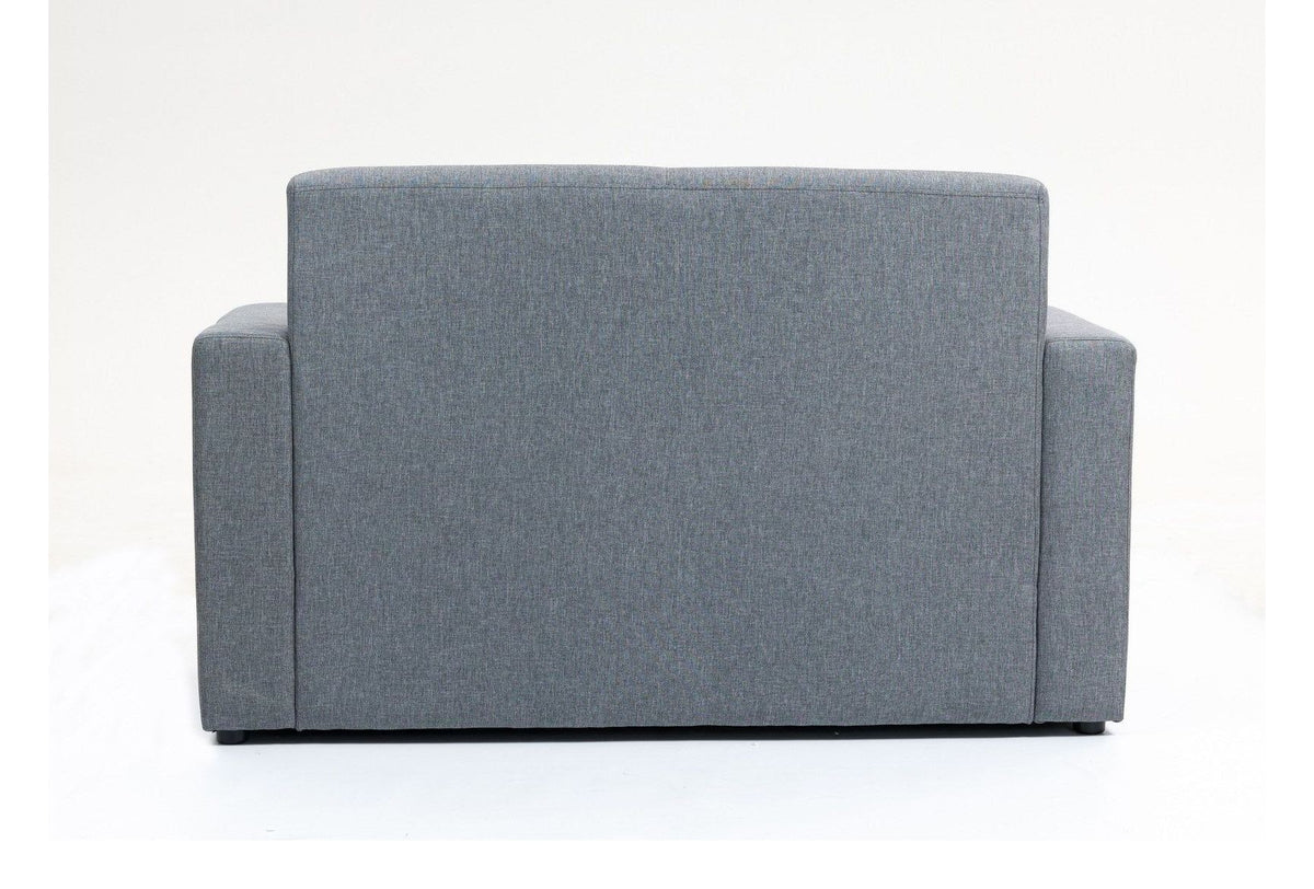 Melody Fabric Sofa, smoke grey, 2 seater