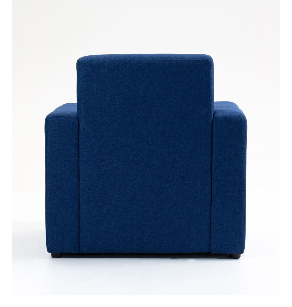 Melody Fabric Sofa, cobalt blue, 1 seater