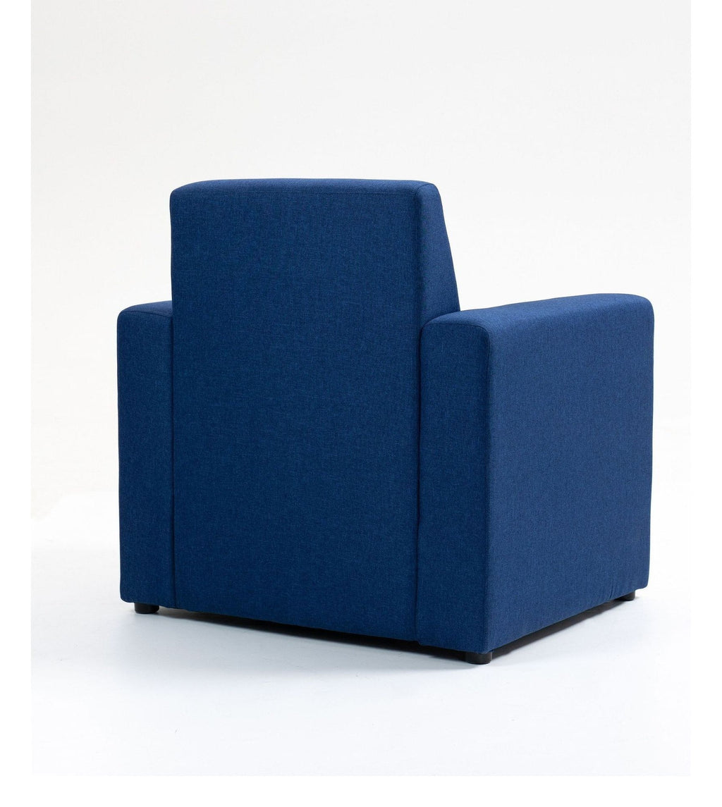 Melody Fabric Sofa, cobalt blue, 1 seater