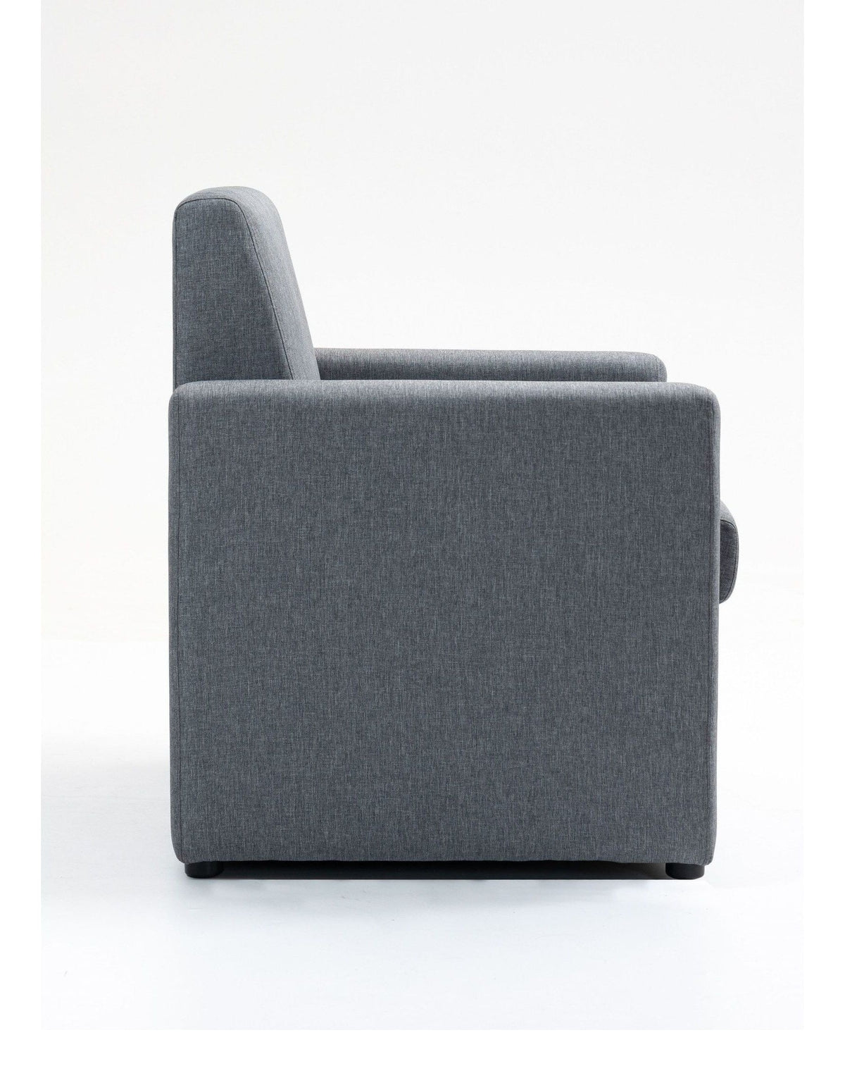 Melody Fabric Sofa, smoke grey, 1 seater