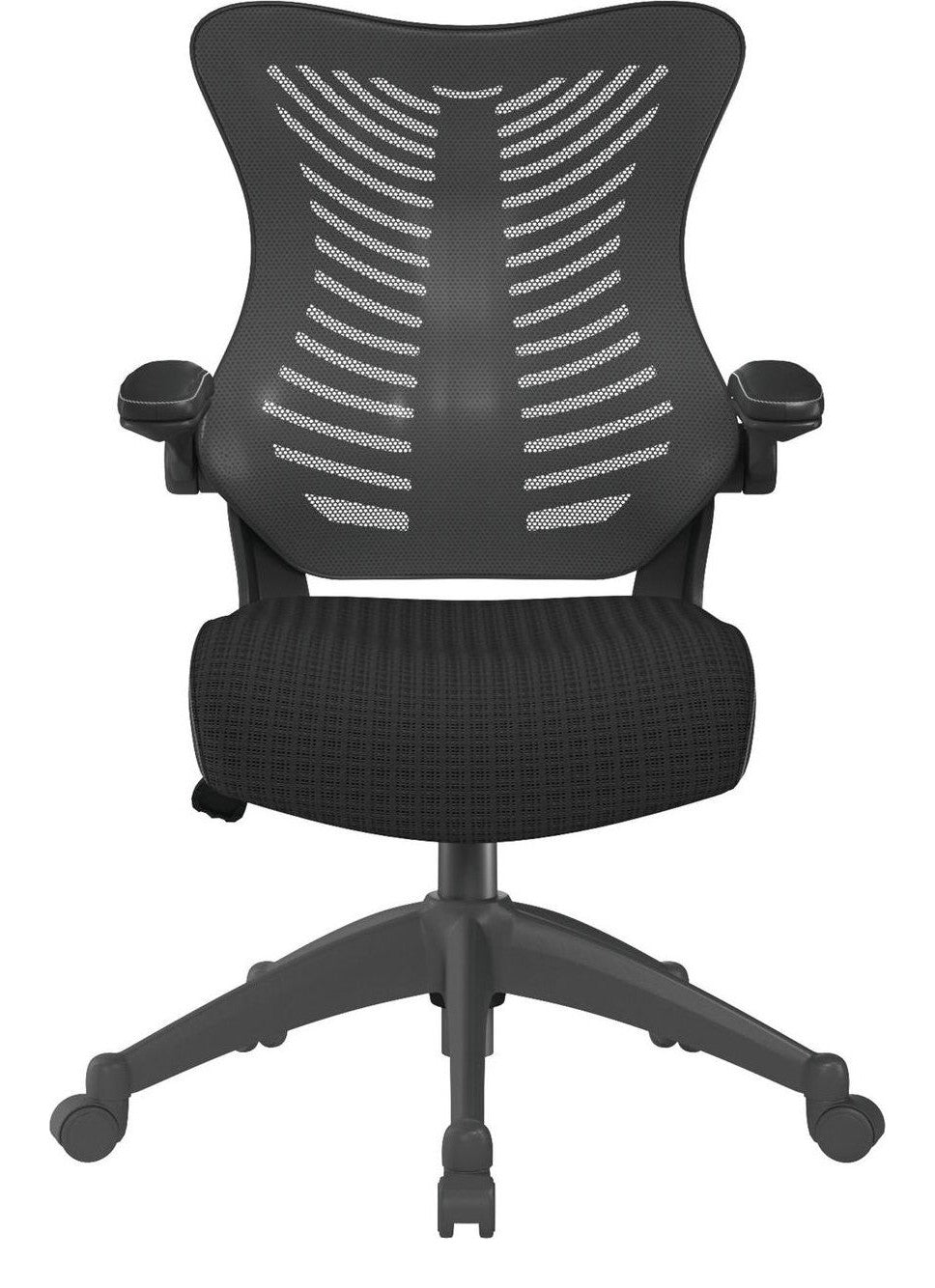 Mercury 2 High Back Mesh Executive Chair in black, view 3