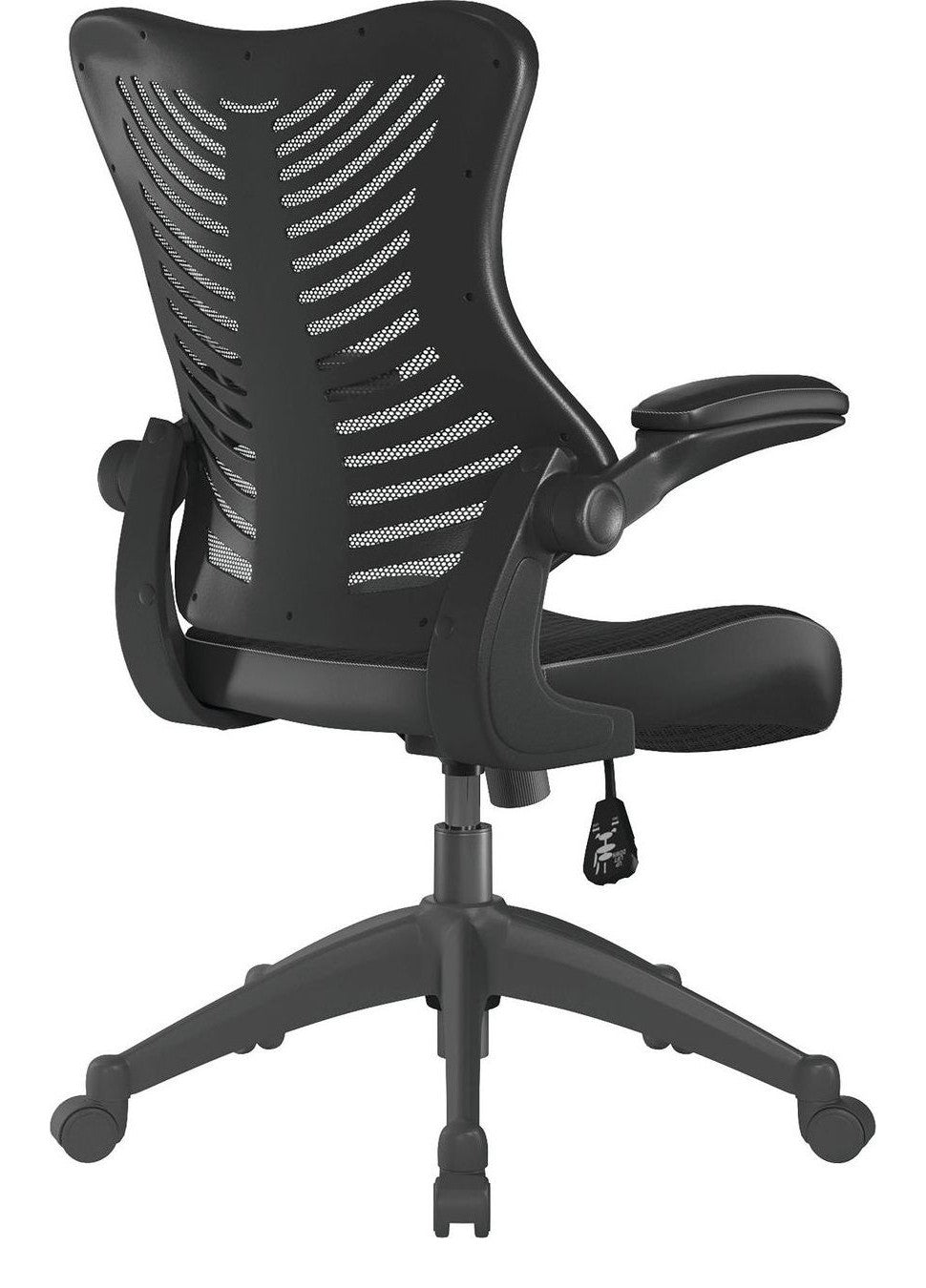 Mercury 2 High Back Mesh Executive Chair in black, view 4