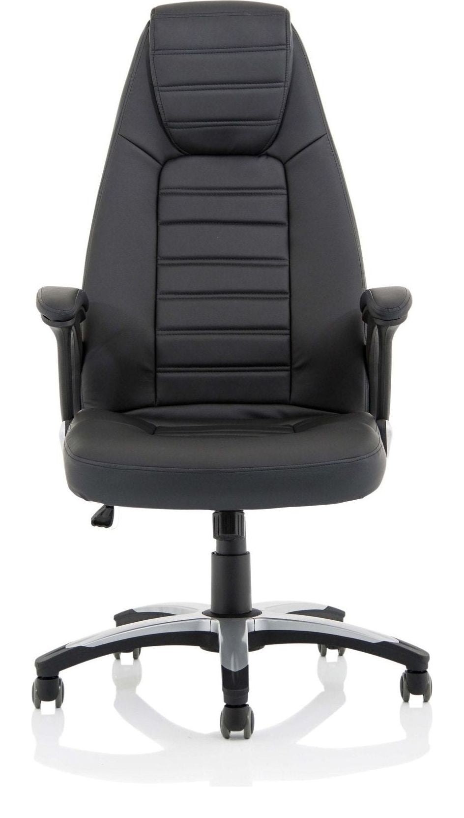 Metropolis High Back Black Leather Executive Chair, , another view 1