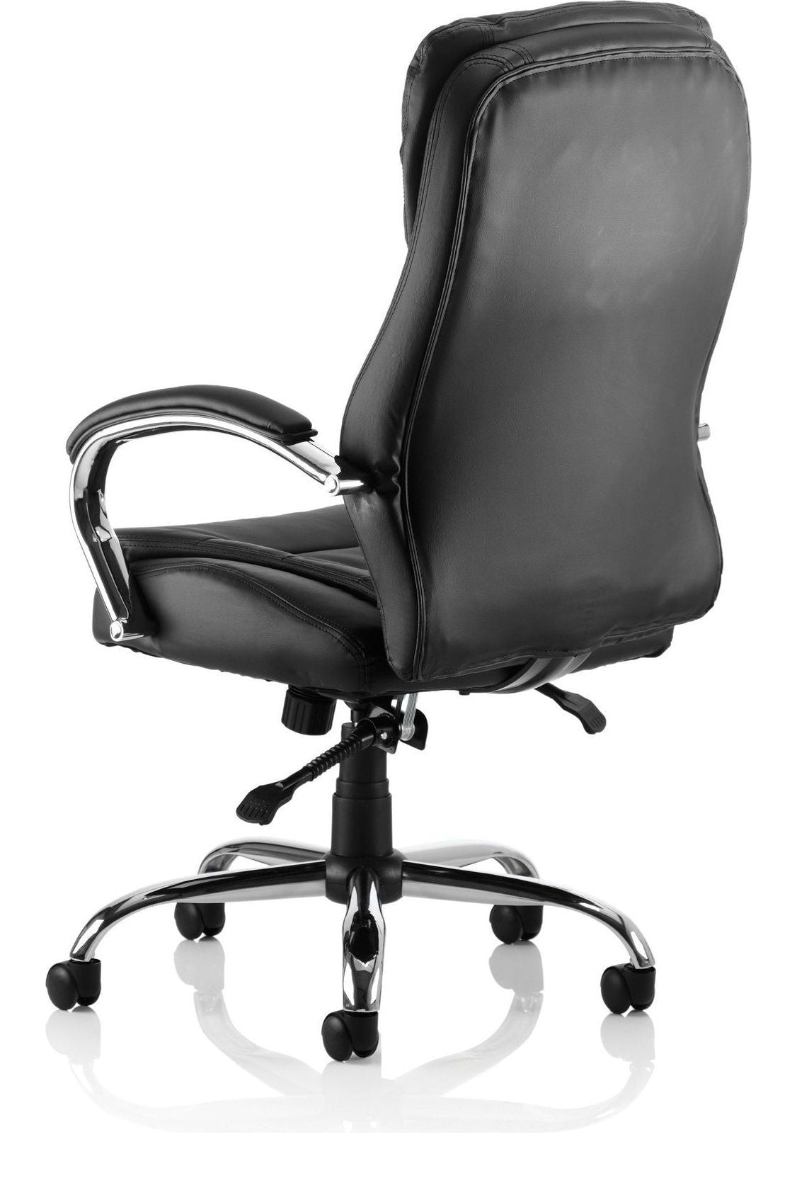 Metropolis High Back Black Leather Executive Chair, , another view 4