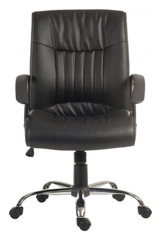 Milan Executive Chair in black, view 2