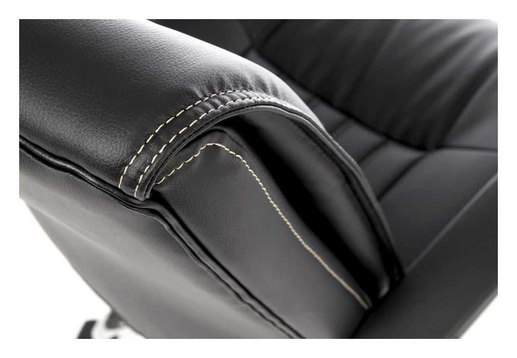 Milan Executive Chair in black, view 4