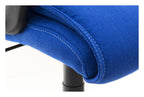 Milan Fabric Executive Chair in blue, view 5