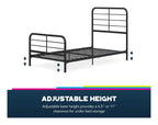 Millie Metal Bed, view 15