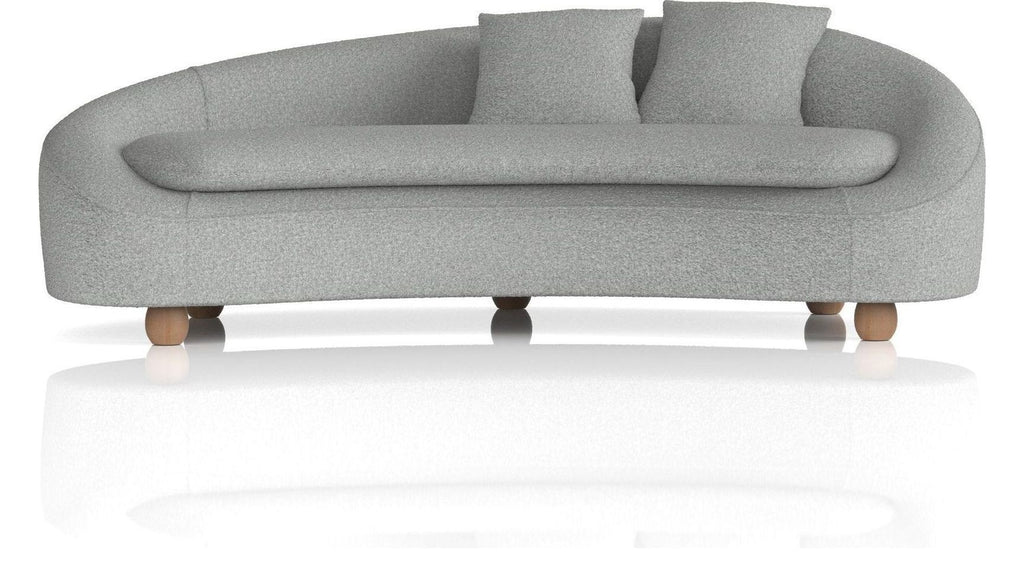 Mimi 3 seater curved sofa, another view 1