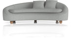 Mimi 3 seater curved sofa, another view 1