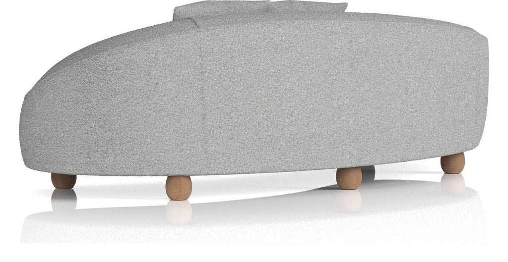 Mimi 3 seater curved sofa, another view 4