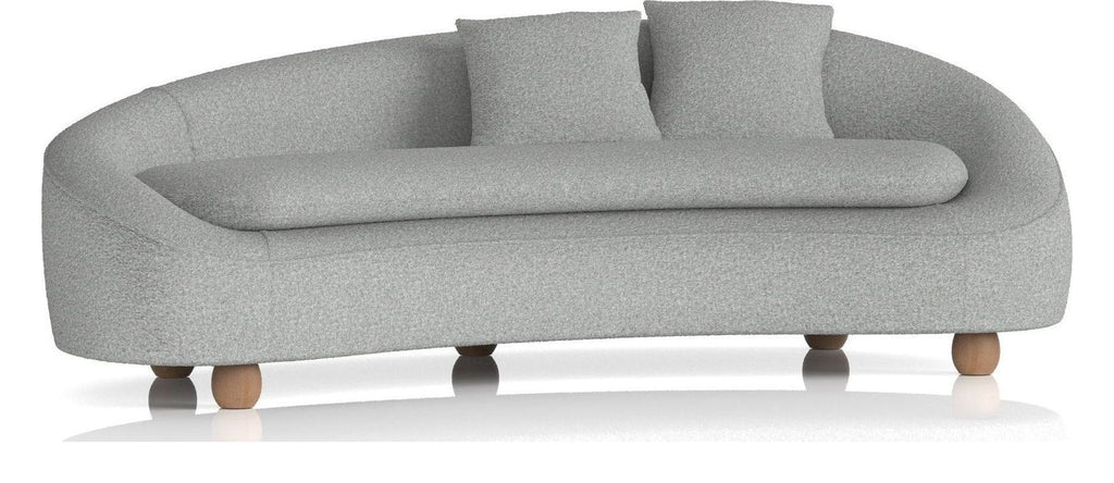 Mimi 3 seater curved sofa