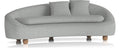 Mimi 3 seater curved sofa