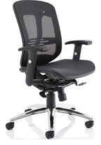 Mirage II Mesh Back Task Operator Chair, no headrest