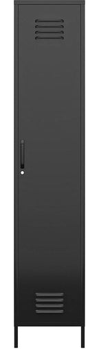 Mission District Single Metal Storage Cabinet, view 10