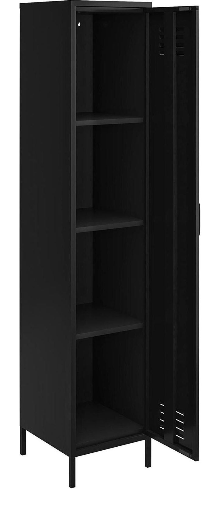 Mission District Single Metal Storage Cabinet, view 11