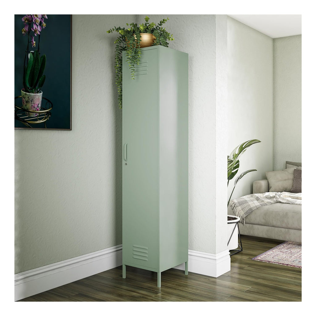 Mission District Single Metal Storage Cabinet, view 15