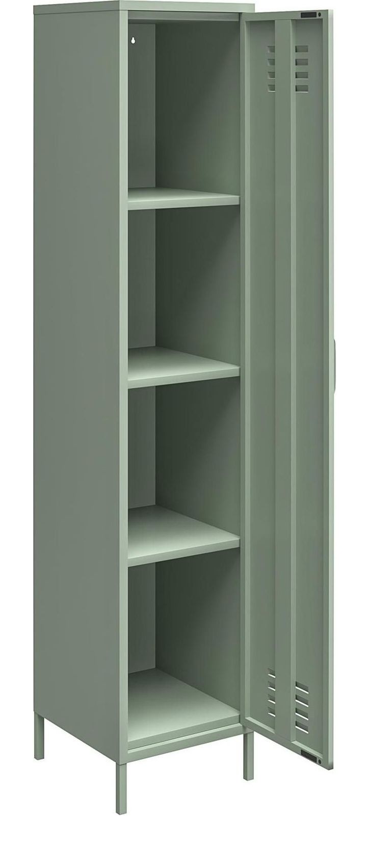 Mission District Single Metal Storage Cabinet, view 18